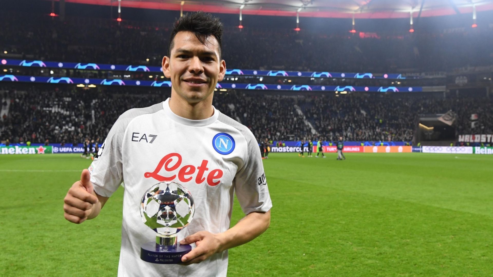Hirving Chucky Lozano MVP Champions League