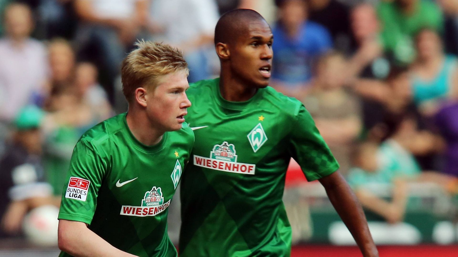 GER ONLY Gebre Selassie Kevin de Bruyne Werder Bremen 2012