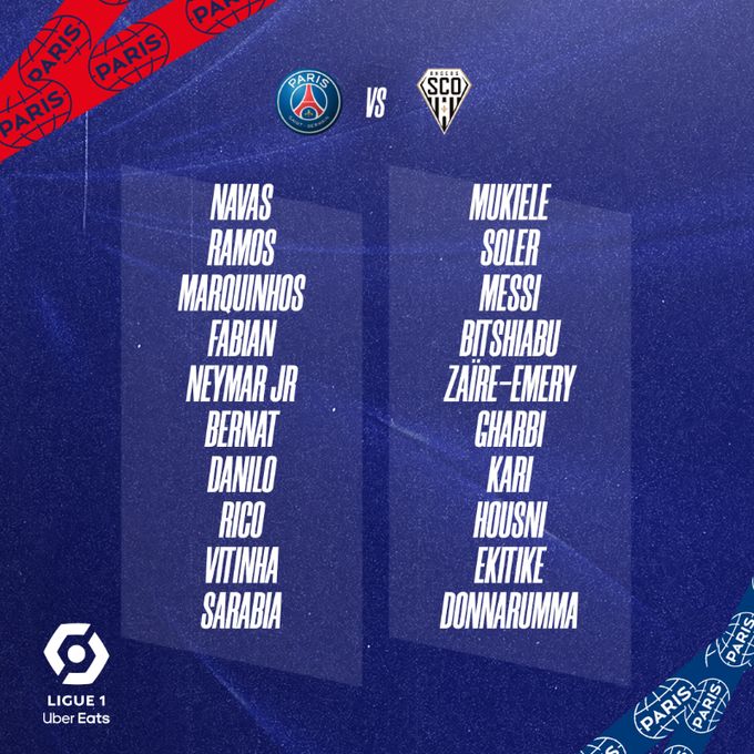 psg convocatoria angers