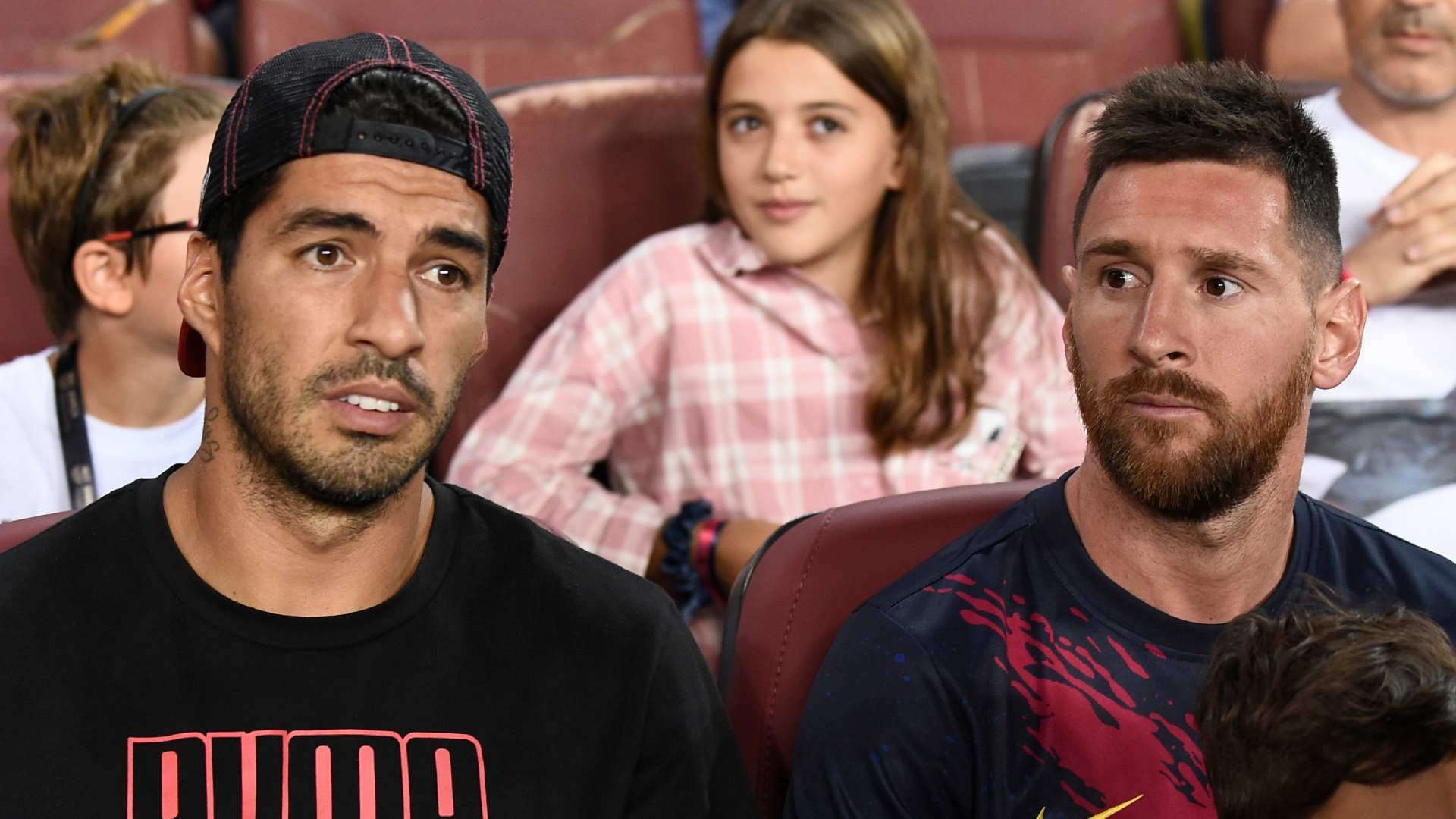 2019-09-11 Lionel Messi Luis Suarez