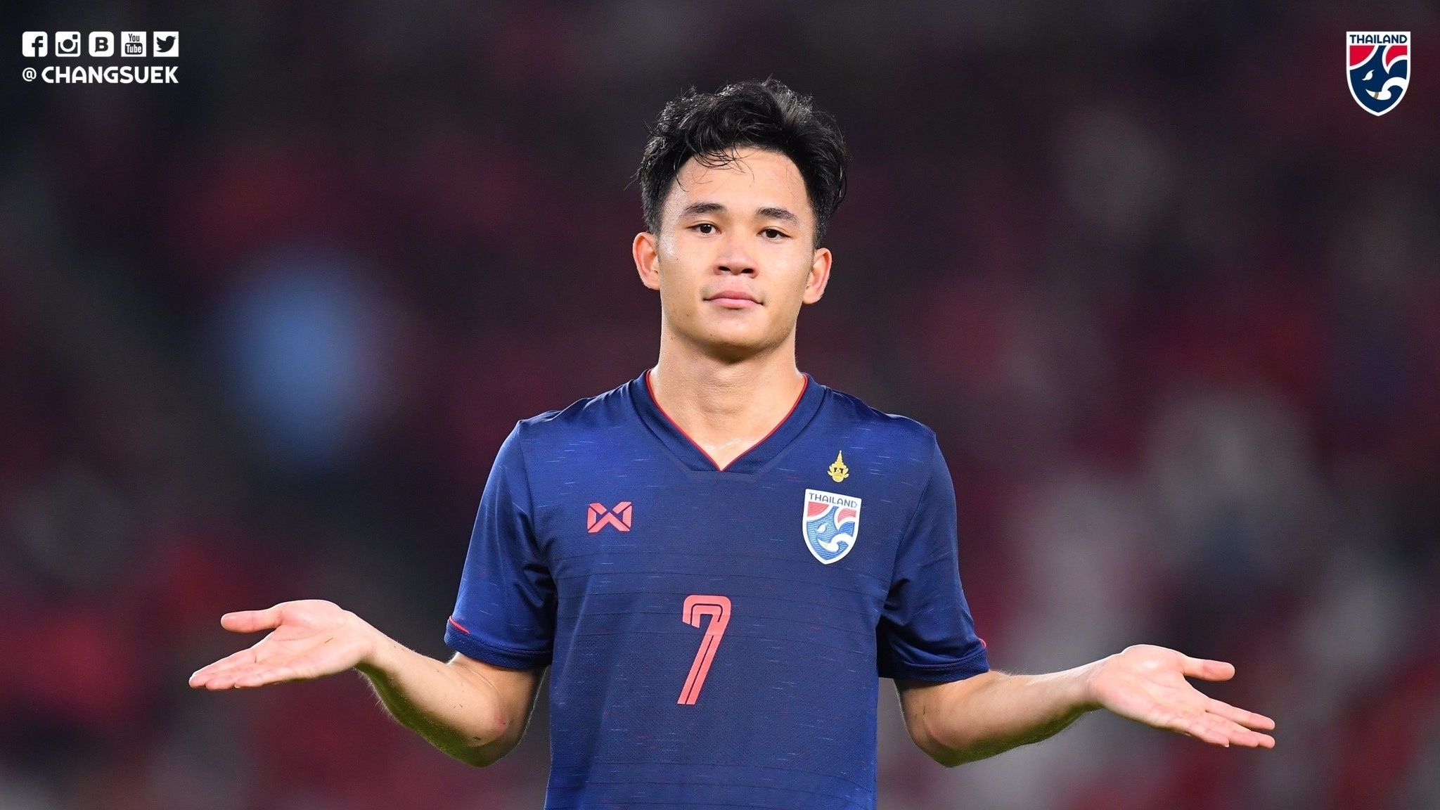 Supachok Sarachart Indonesia vs Thailand World Cup 2022 Qualification (AFC)