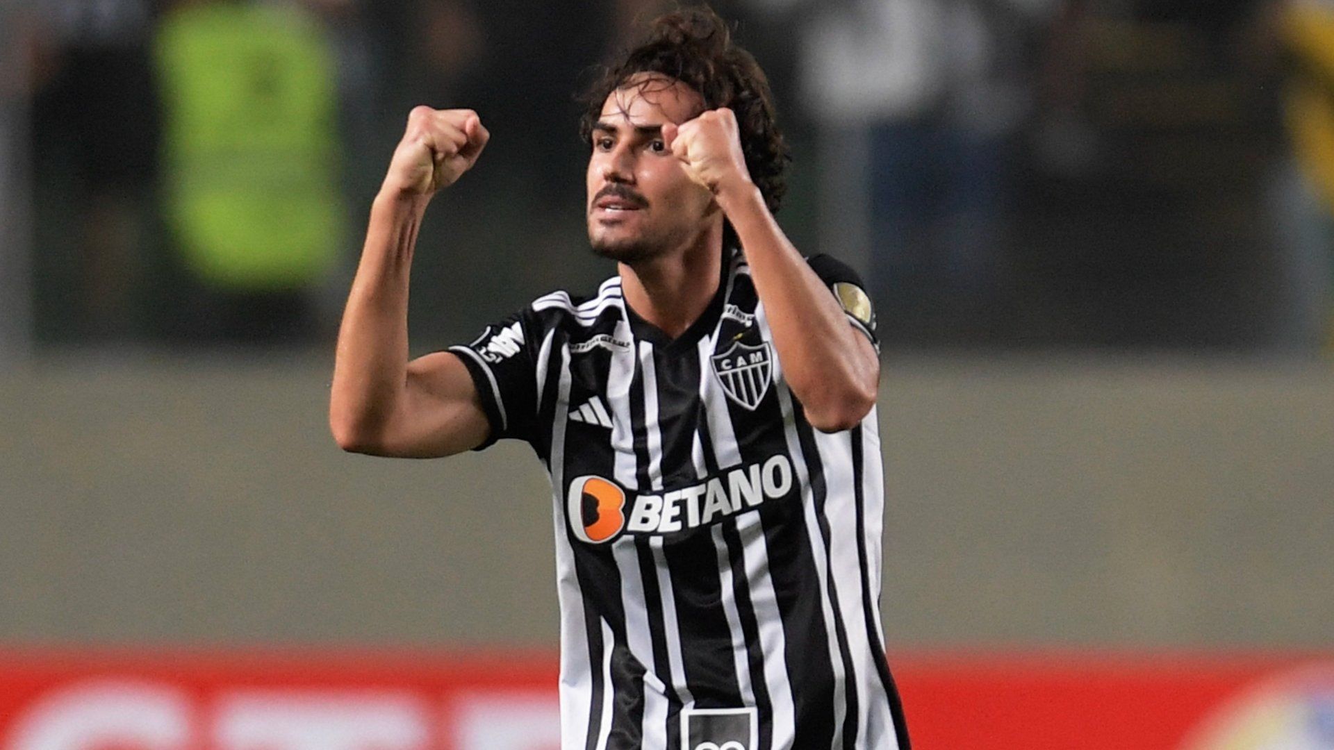 Igor Gomes comemora gol marcado em Atlético-MG x Alianza Lima, pela Copa Libertadores, 03/05/2023