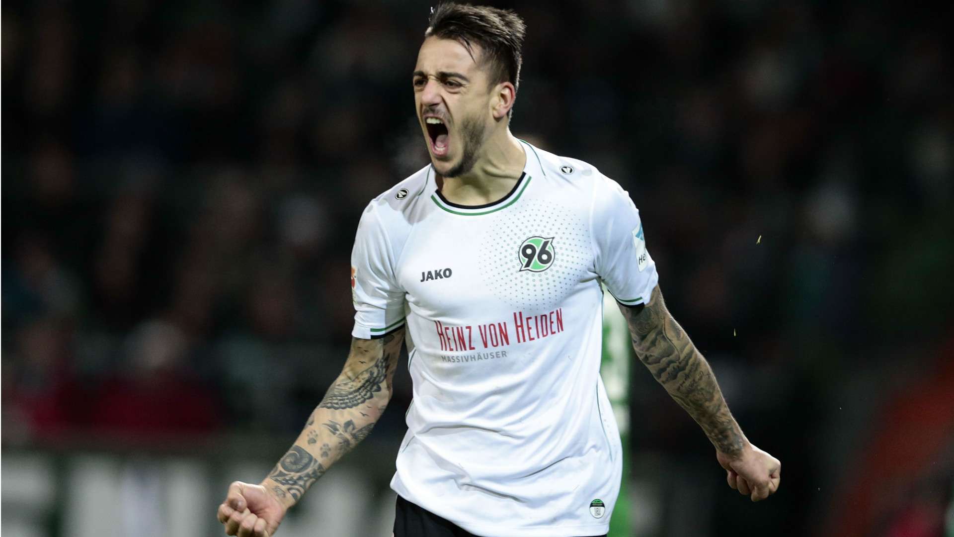 JOSELU HANNOVER GERMAN BUNDESLIGA 12132014