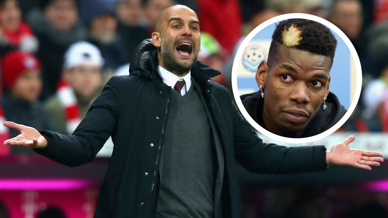 GFX Guardiola Pogba FC Bayern