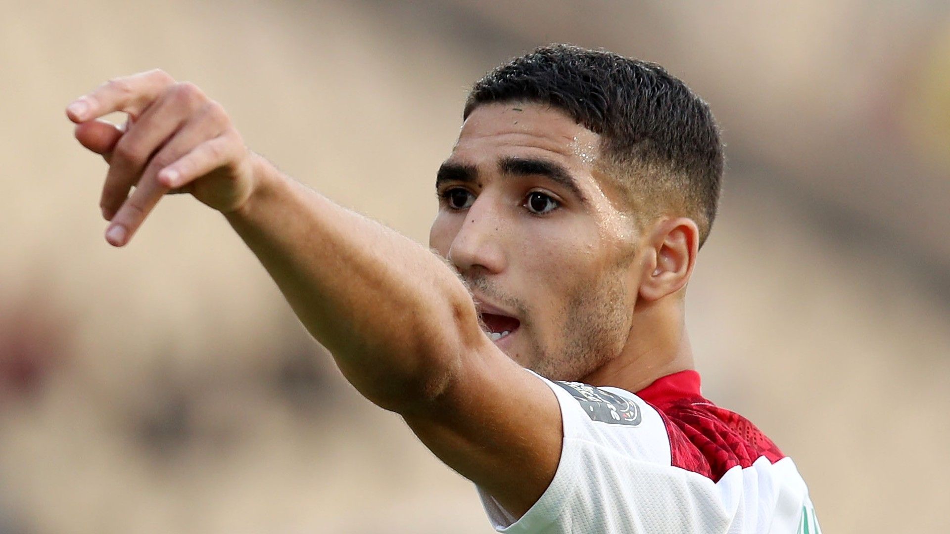 Achraf Hakimi of Morocco.