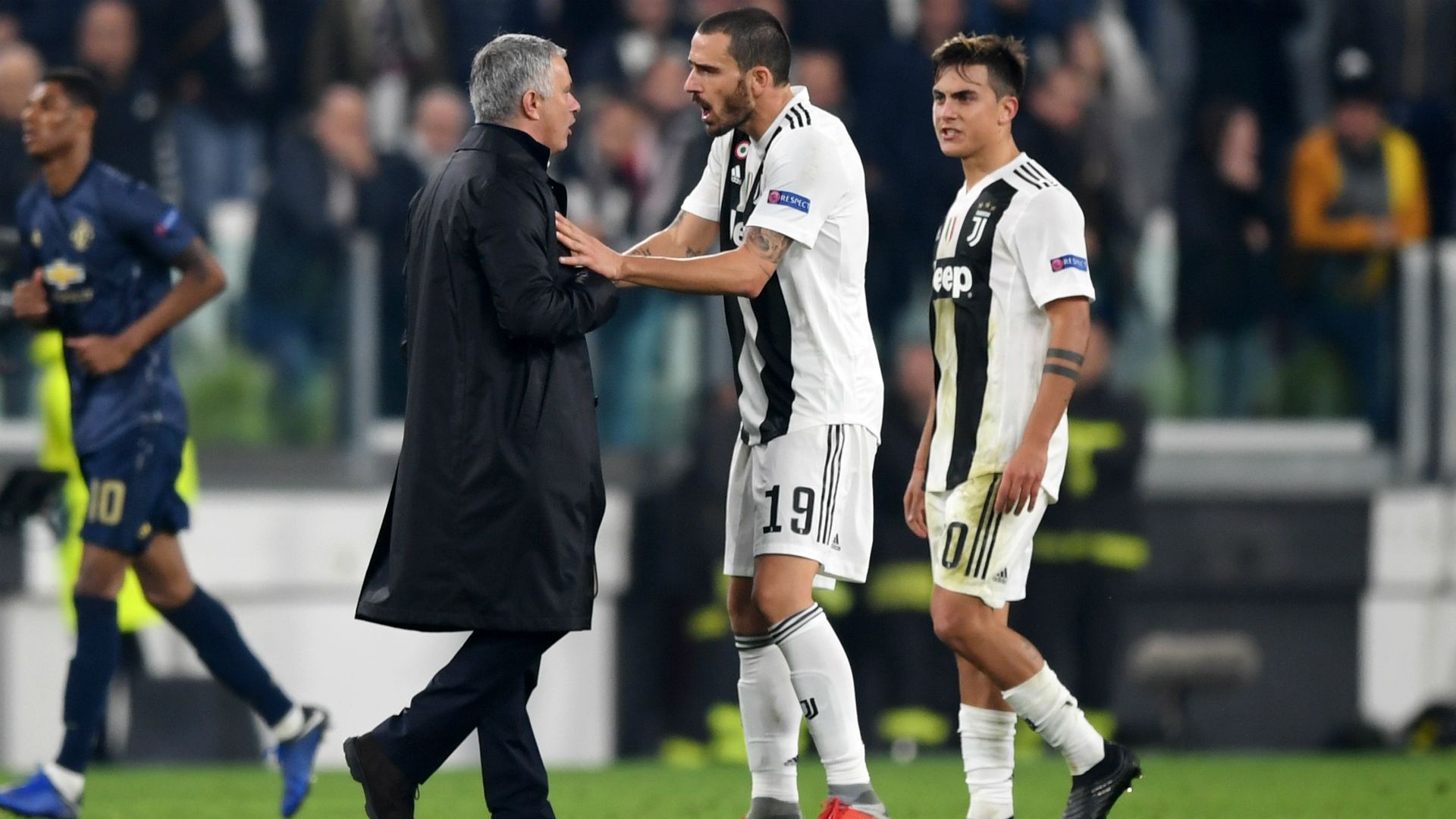 Josè Mourinho Leonardo Bonucci Juventus Manchester United