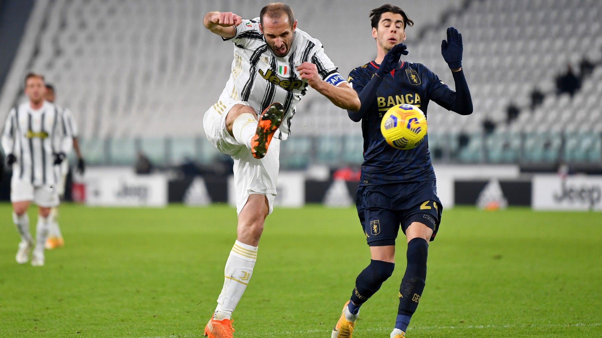 Chiellini Melegoni Juventus Genoa