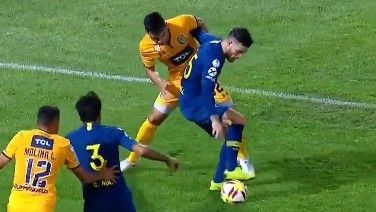 Captura TV Boca Central Supercopa Nandez 020519