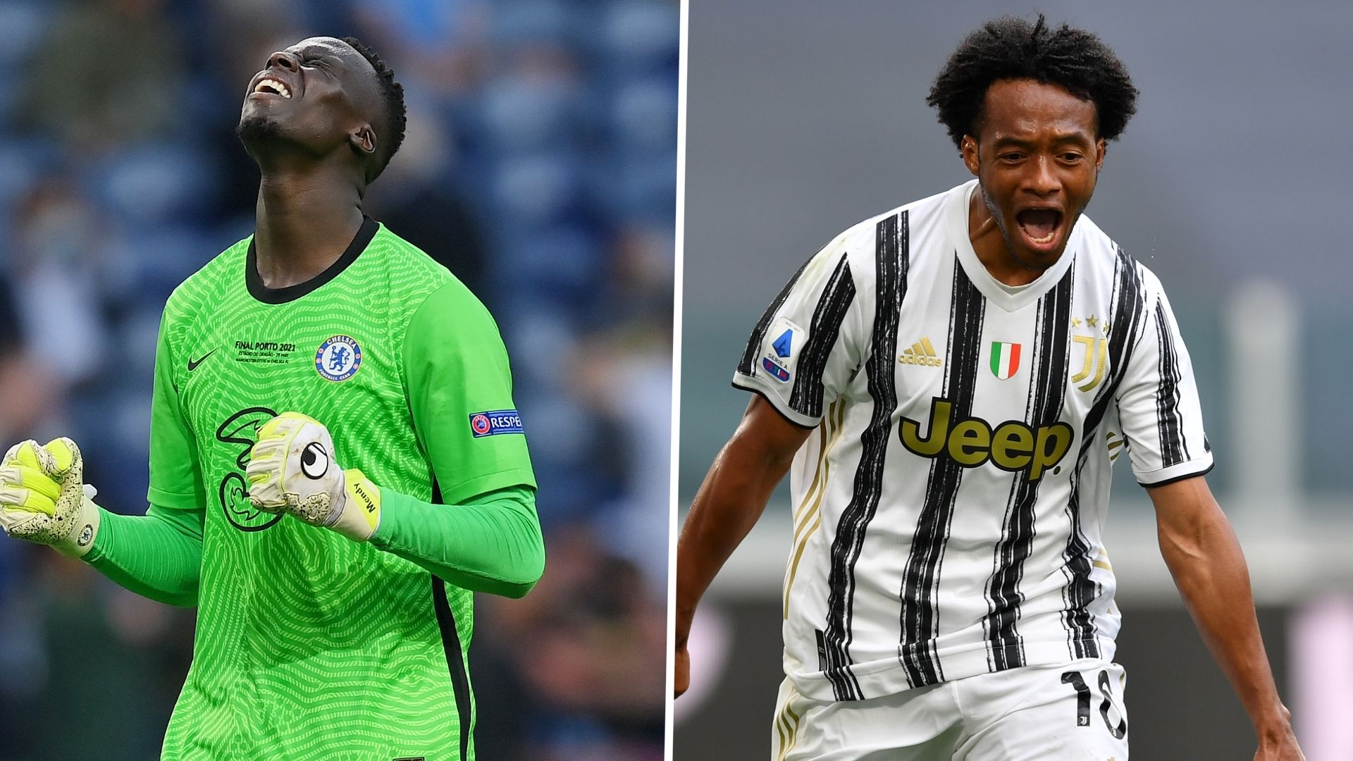 Edouard Mendy Juan Cuadrado GFX