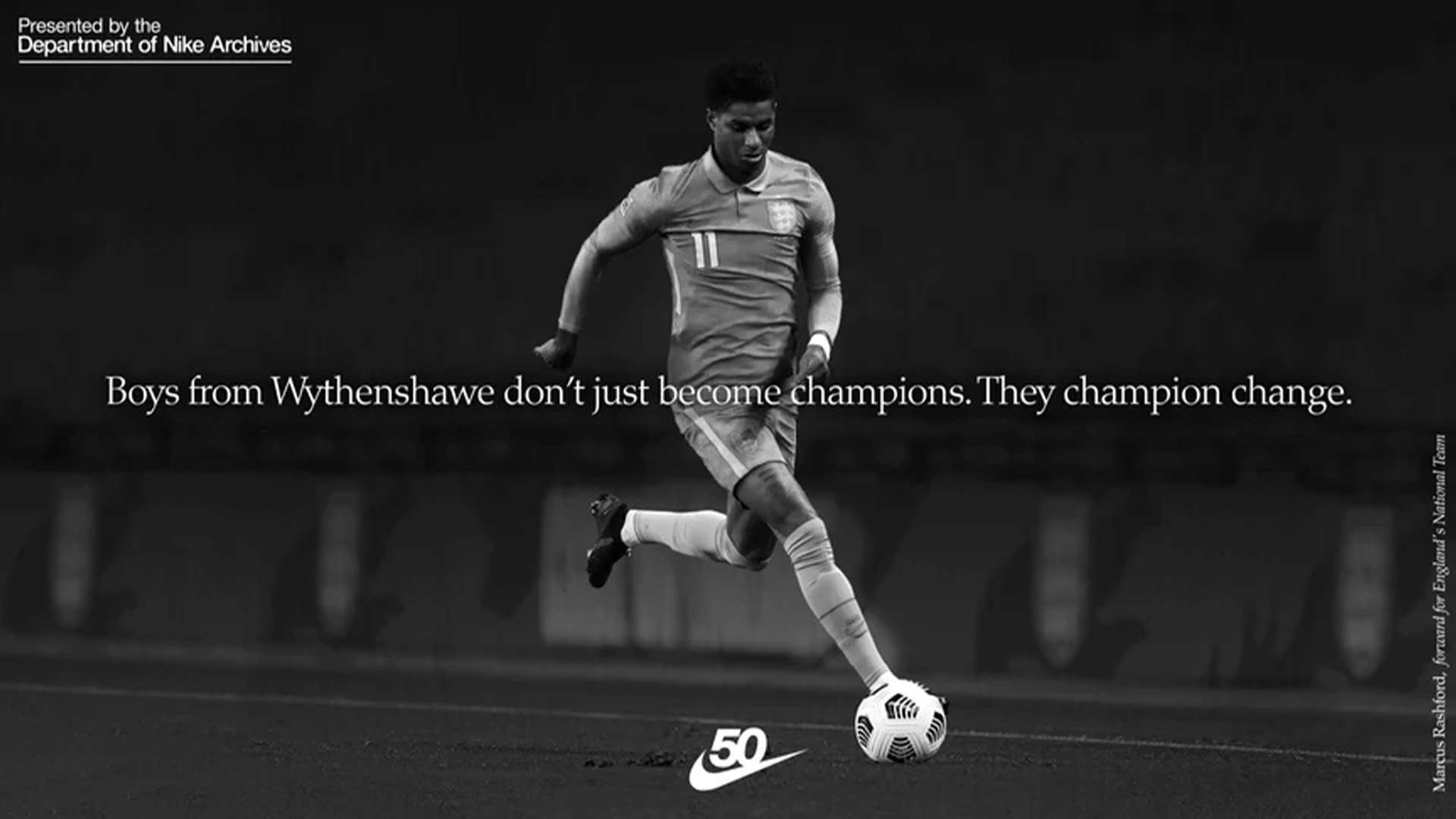 Rashford x Nike Campaign 