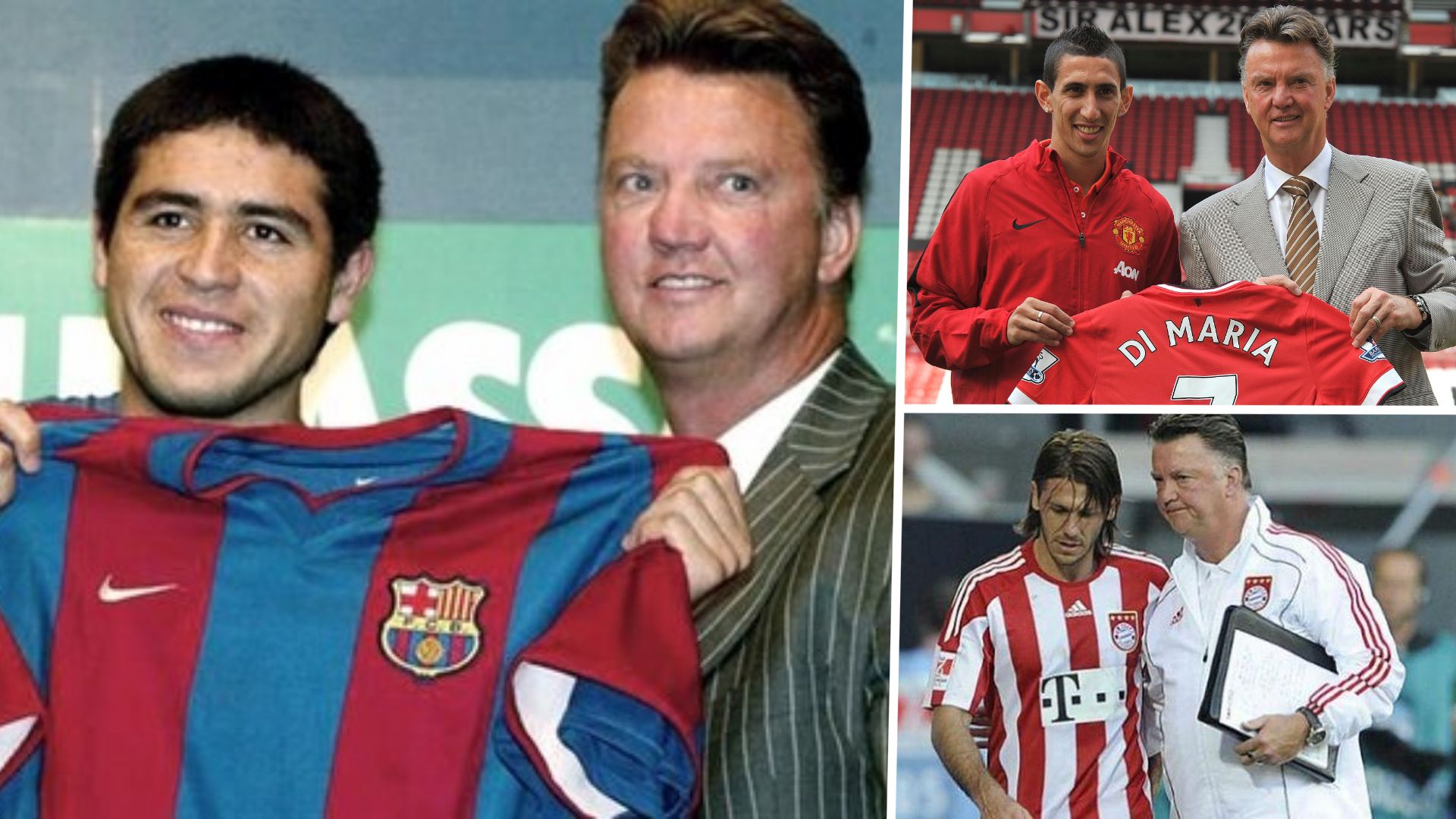 van gaal riquelme demichelis di maria