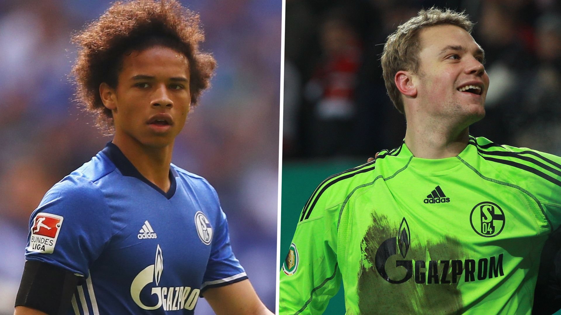 Leroy Sane Manuel Neuer Schalke