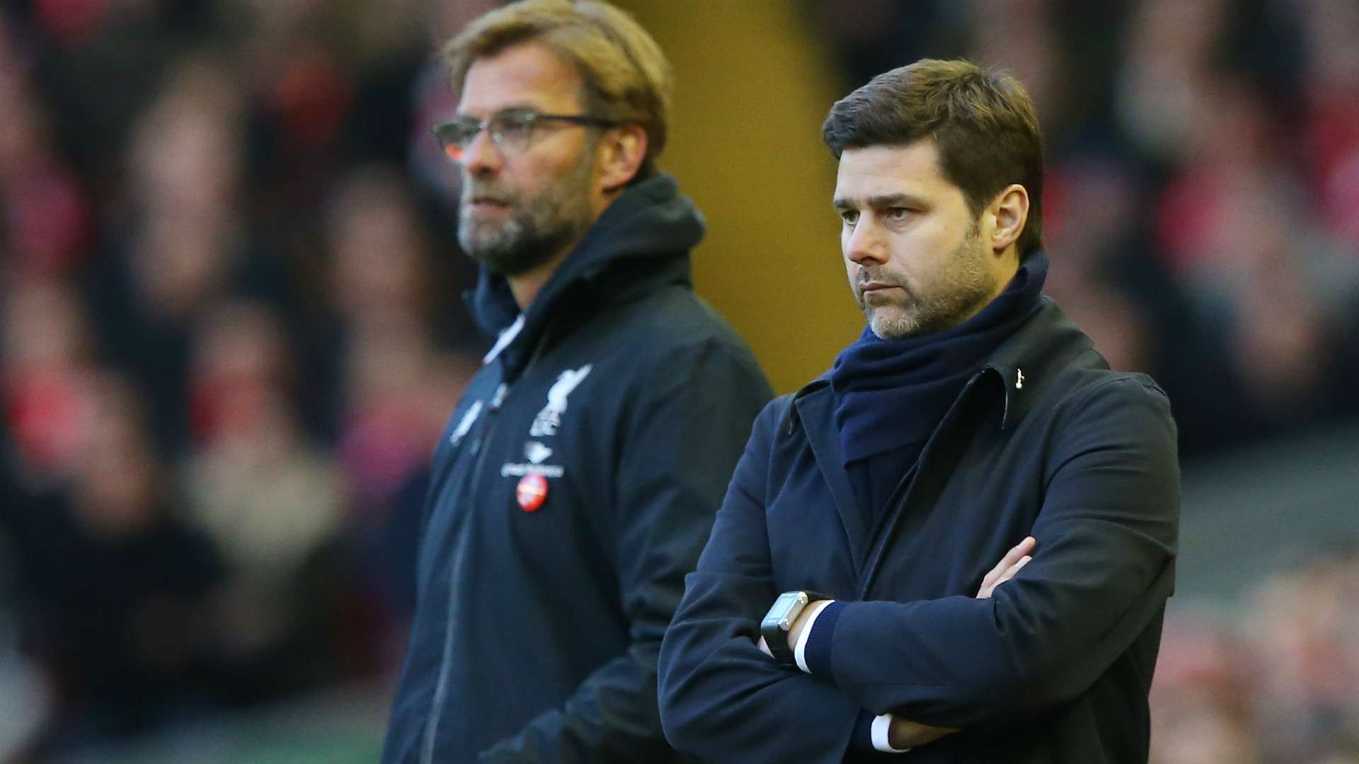 Jürgen Klopp Mauricio Pochettino Liverpool Tottenham Premier League 02042016