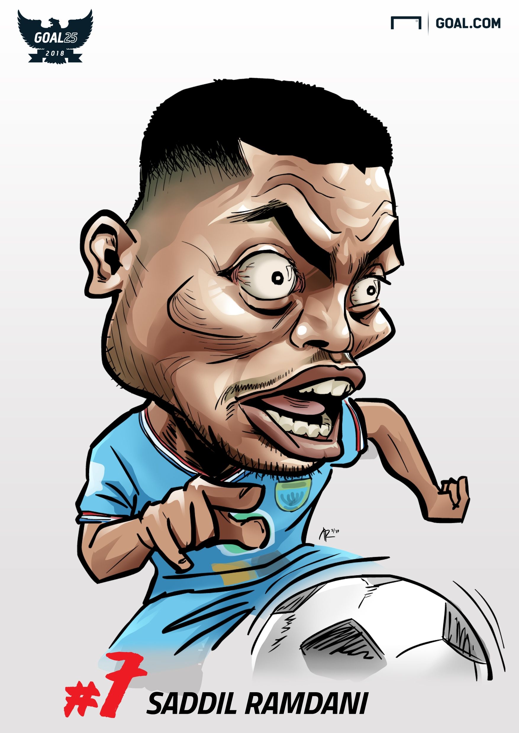 GOAL 25 Saddil Ramdani