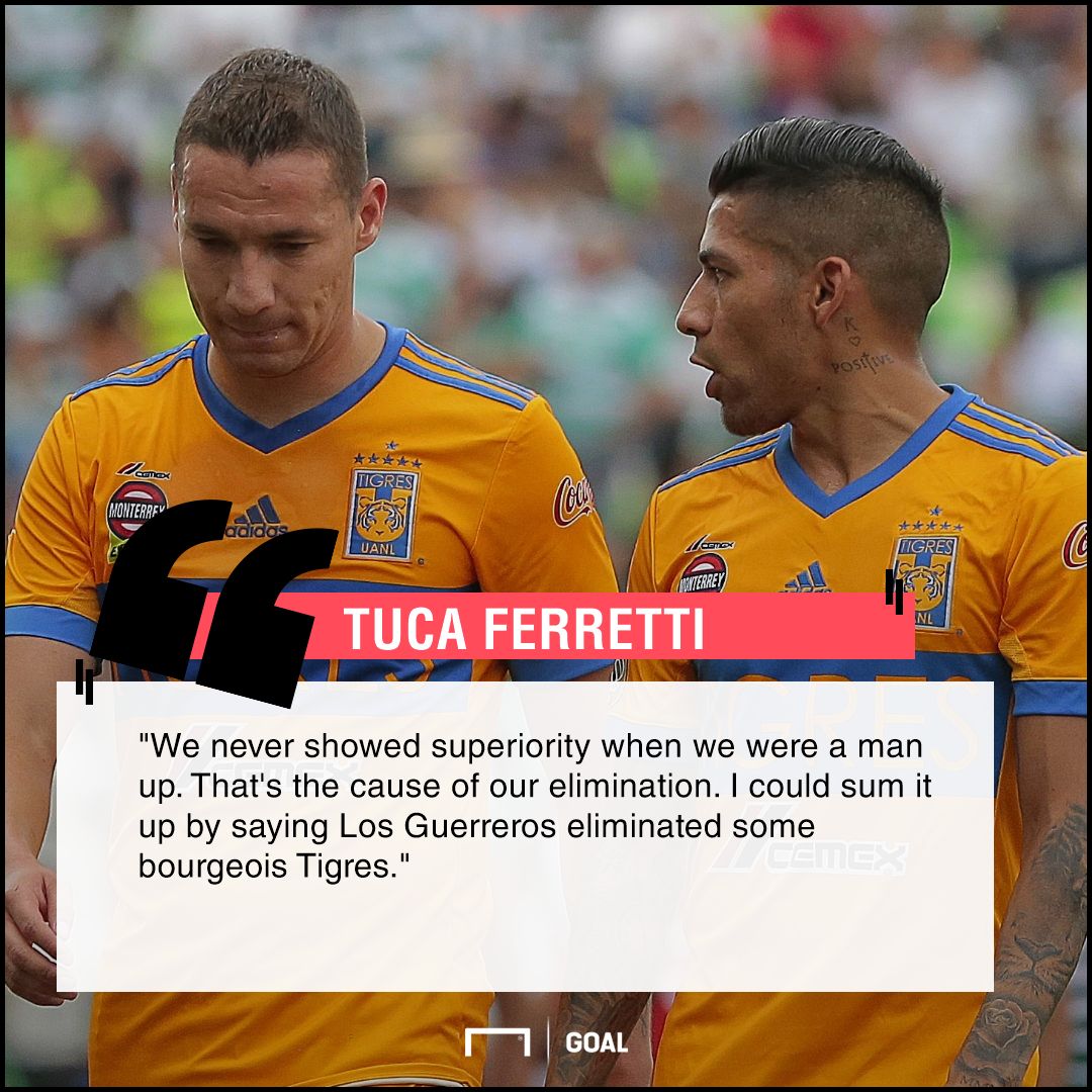 Tuca Ferretti on Tigres elimination