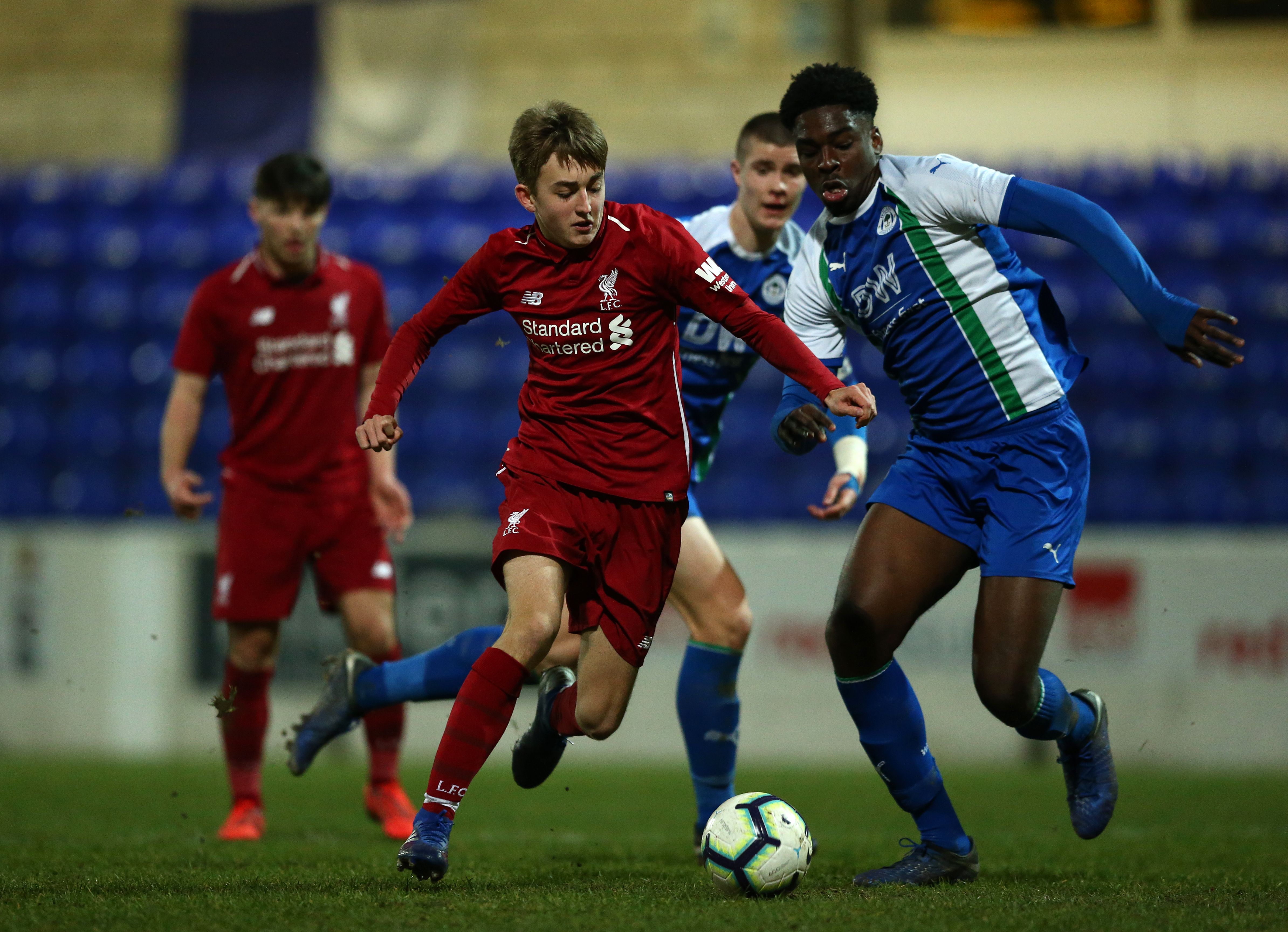 Jake Cain Liverpool 2019