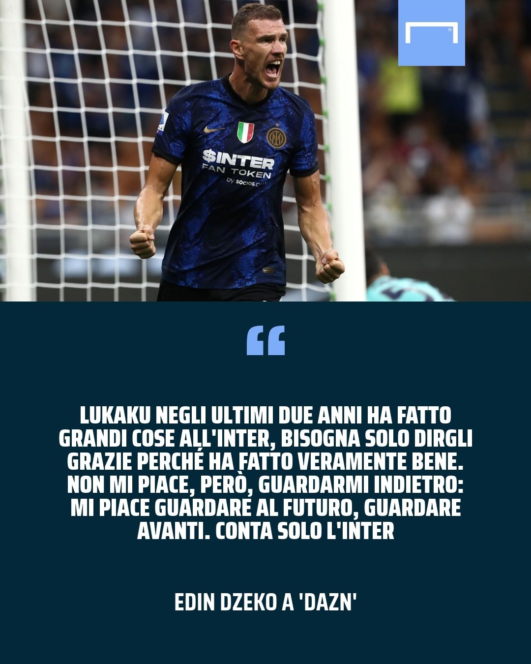 PS Dzeko-Lukaku DAZN