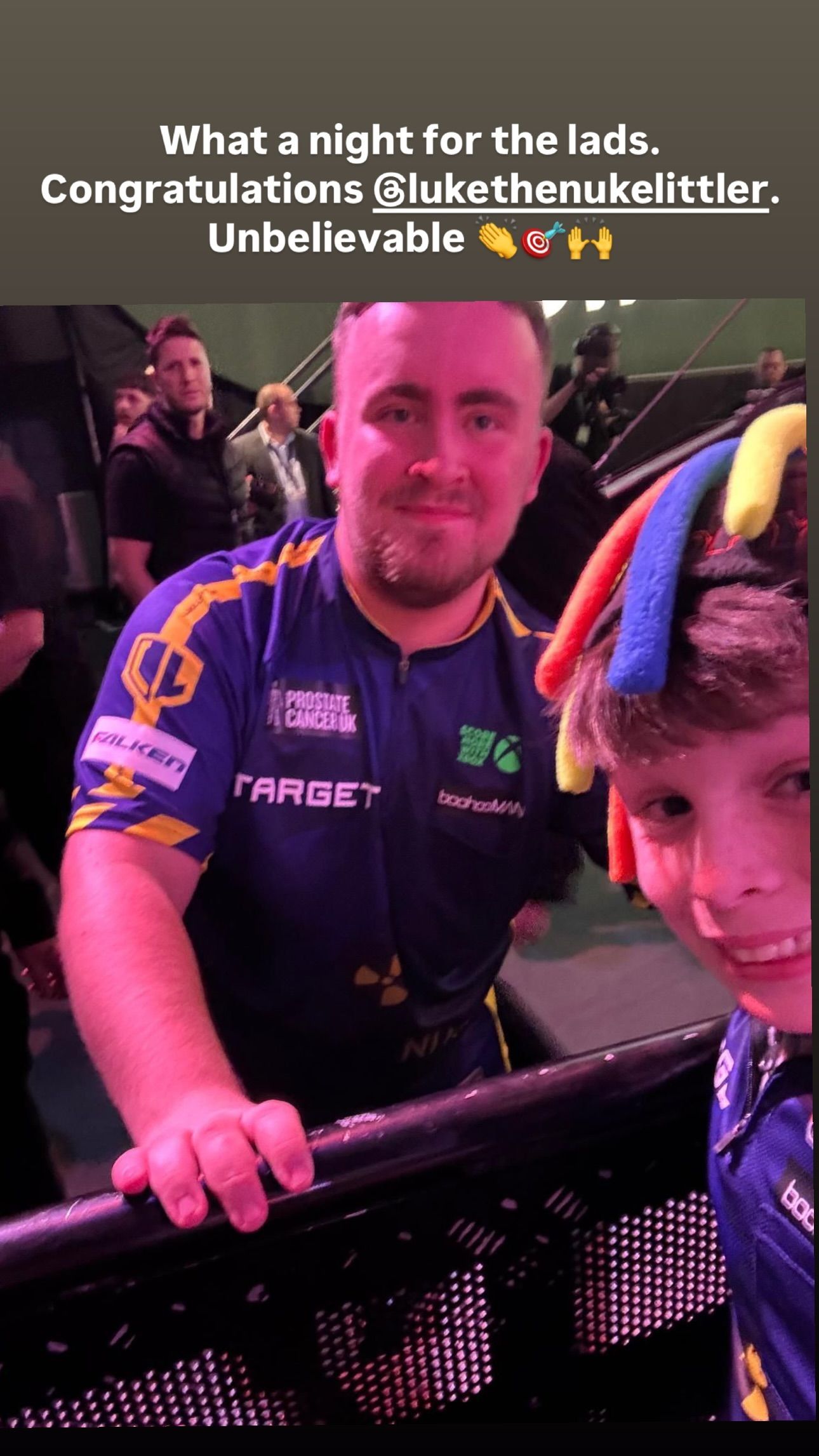 Luke Littler Wayne Rooney