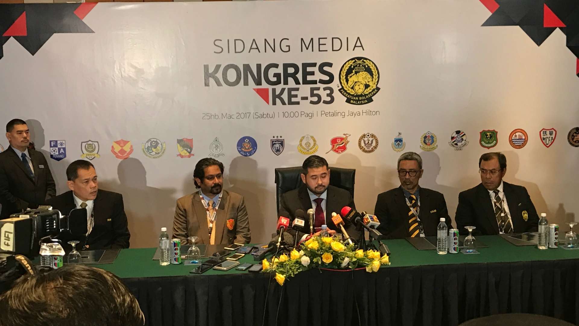 Tengku Mahkota Johor Tunku Ismail Sultan Ibrahim, FAM Congress 2017, 25/03/2017