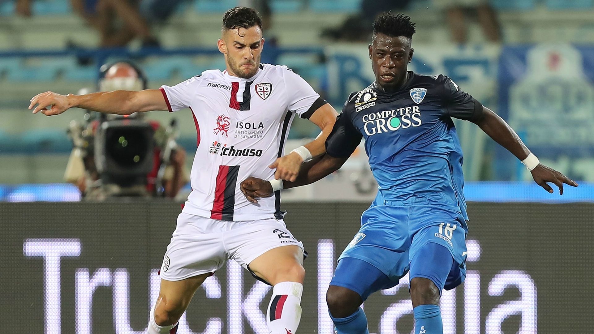 Afriyie Acquah Charalampos Lykogiannis Empoli Cagliari Serie A 08192018