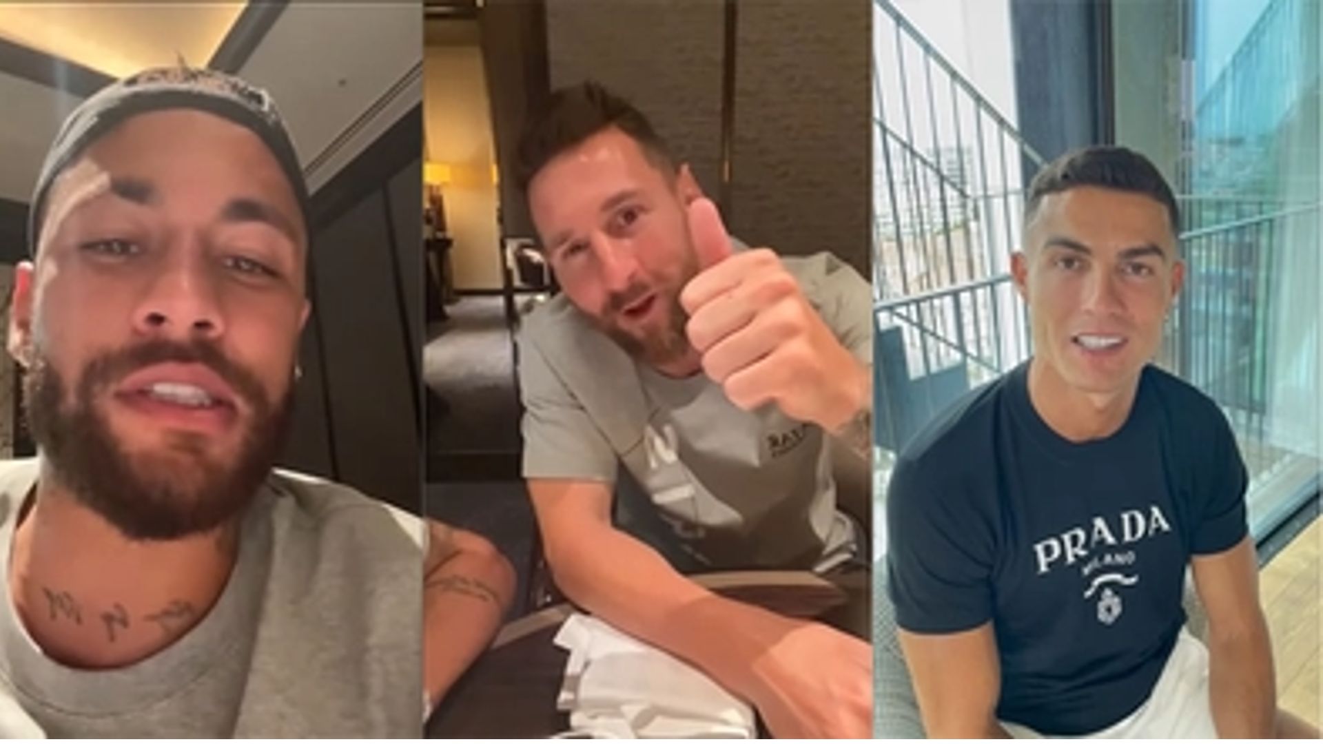 Neymar Messi Ronaldo