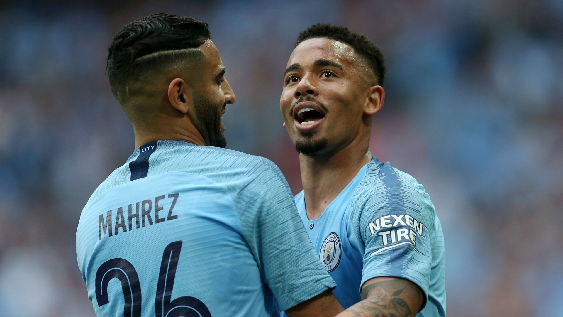 Riyad Mahrez, Gabriel Jesus - Man City