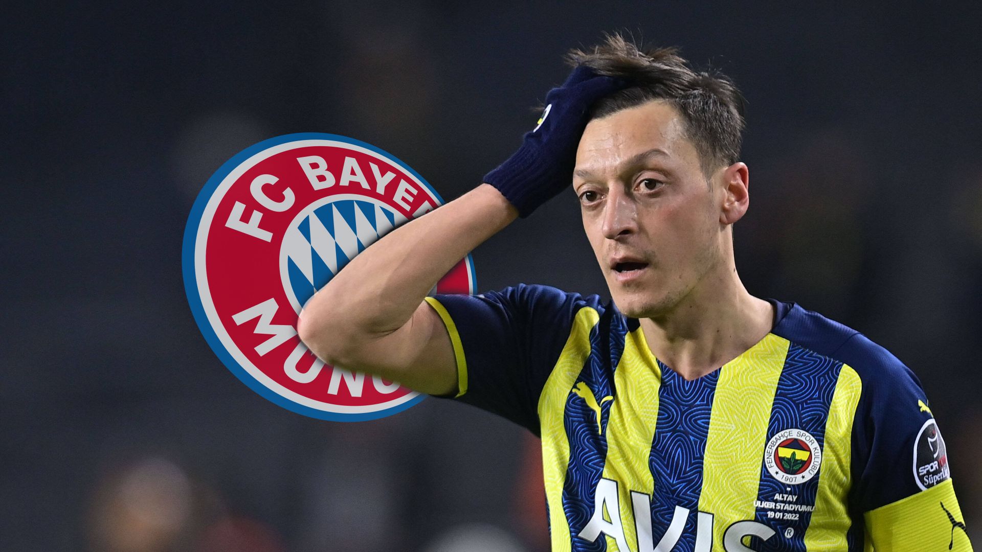 GFX Mesut Ozil FC Bayern