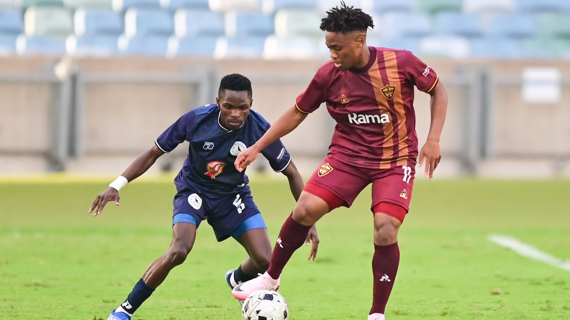 Langelihle Phili & Wenzile Lushaba, Stellenbosch FC vs Nsingizini Hotspurs, August 2024