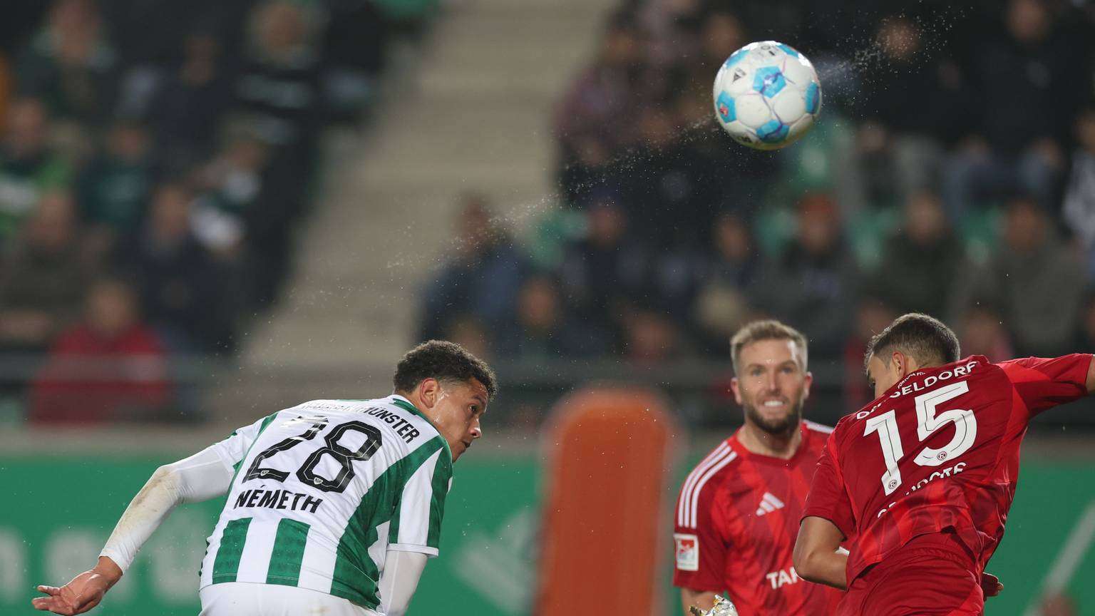 András Németh Münster v Düsseldorf