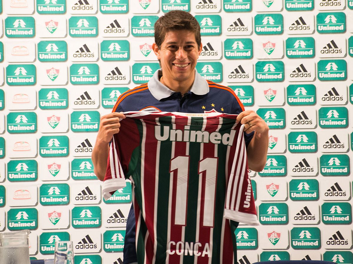 Dario Conca - Fluminense 01082014