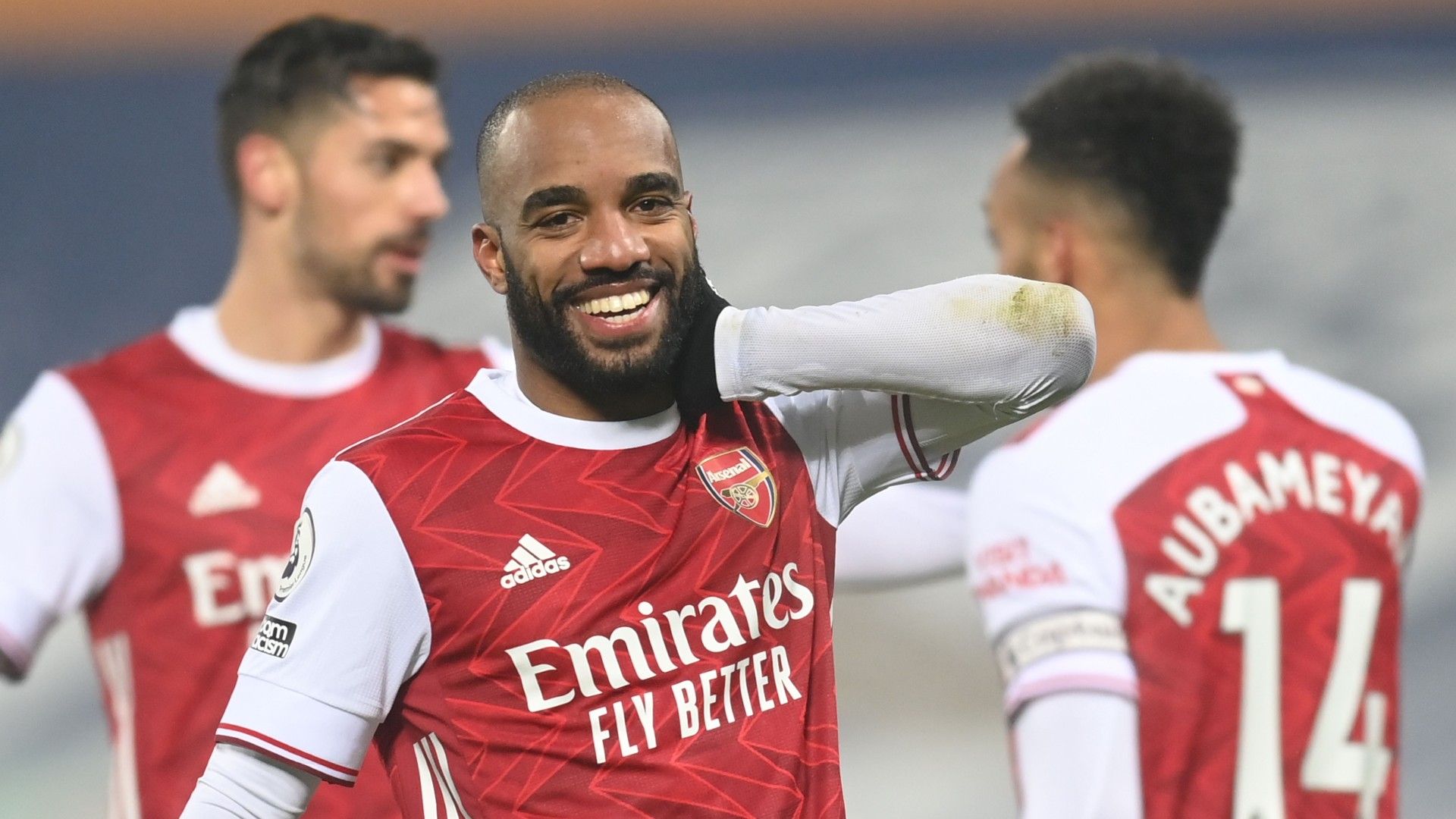 Lacazette Arsenal West Brom 2020