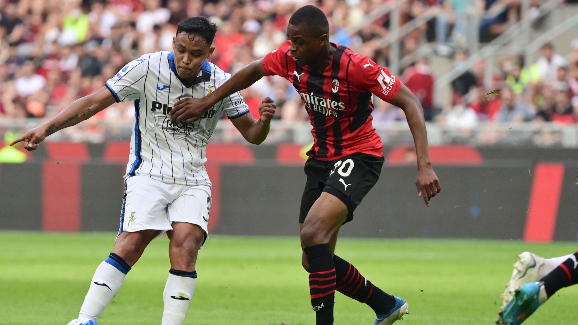 Pierre Kalulu Luis Muriel Milan Atalanta