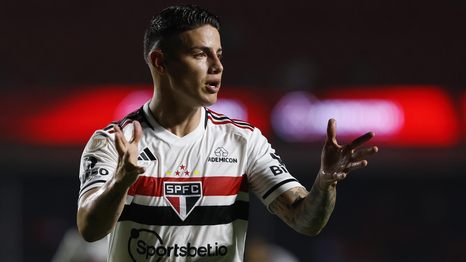 James Rodríguez São Paulo Fortaleza 2023
