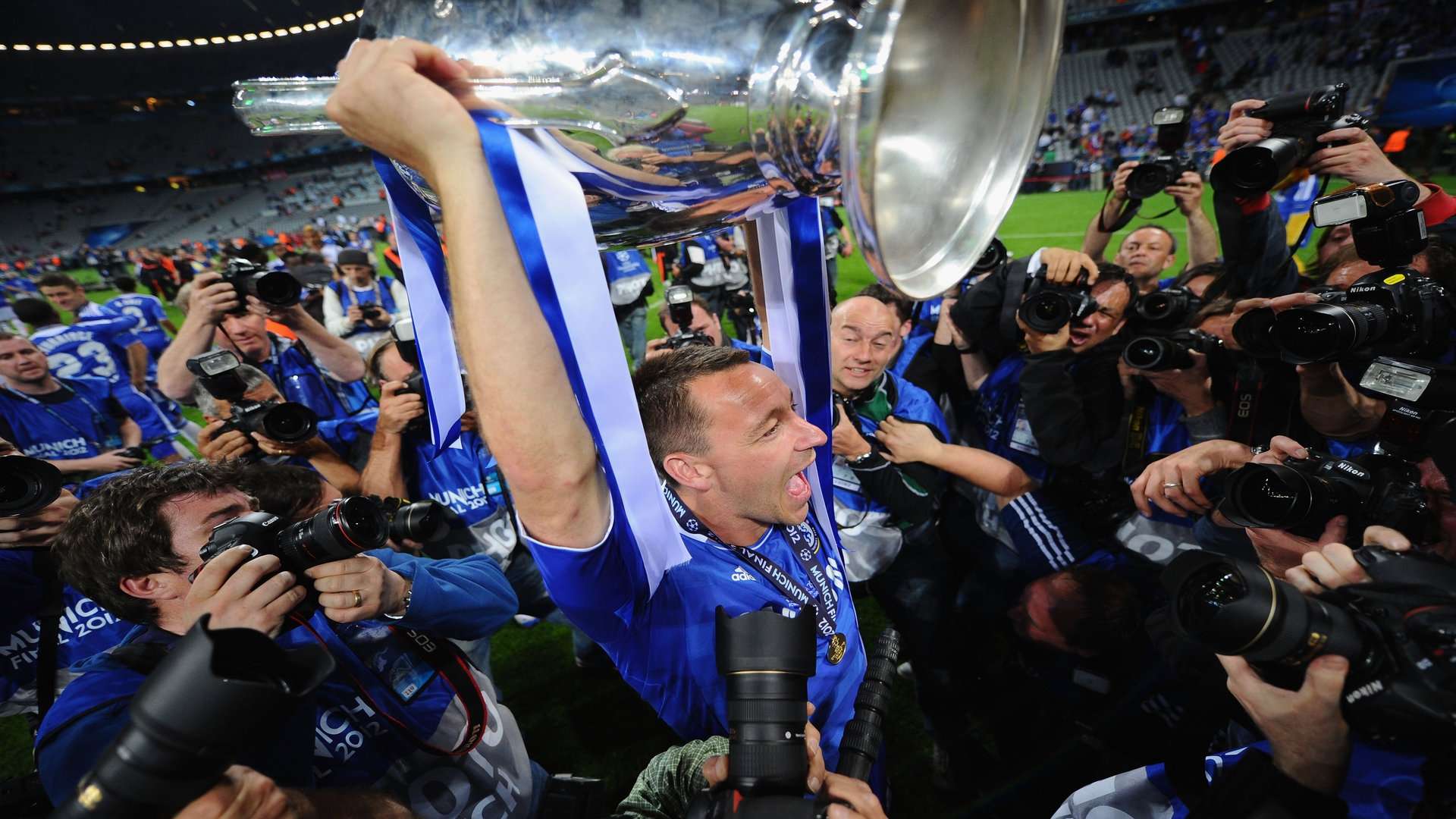 John Terry Champions League Chelsea 2012