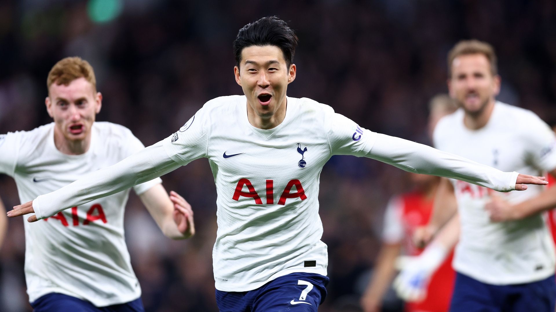 Son Tottenham Arsenal 2021-22