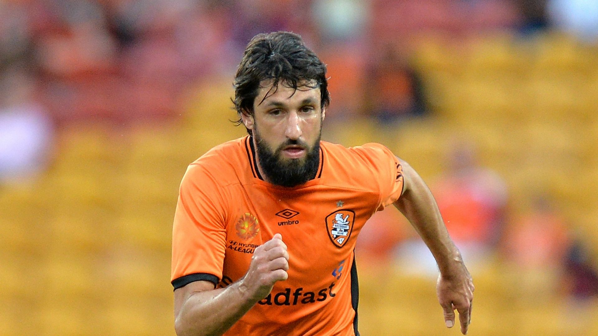 Thomas Broich Brisbane Roar v Wellington Phoenix A-League 16042017