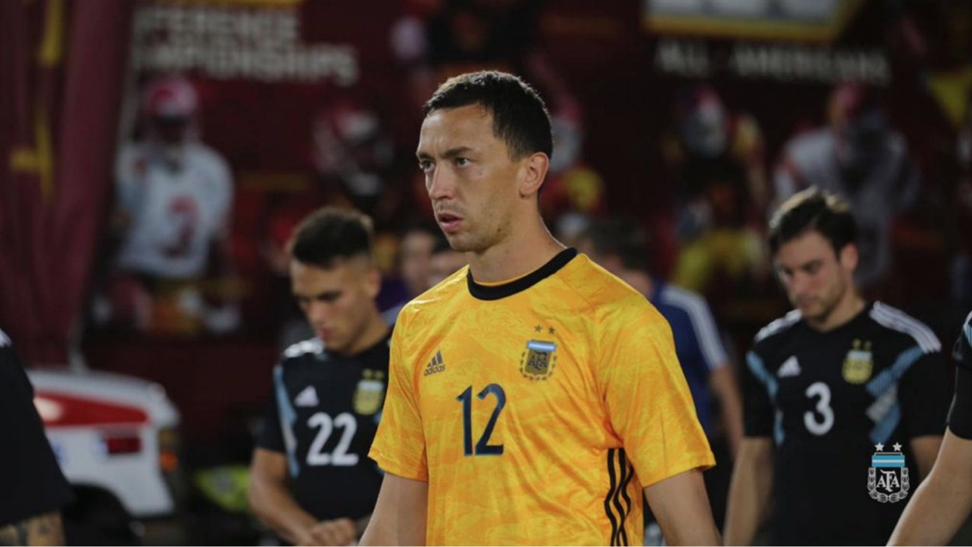 Agustín Marchesín Selección argentina 100919