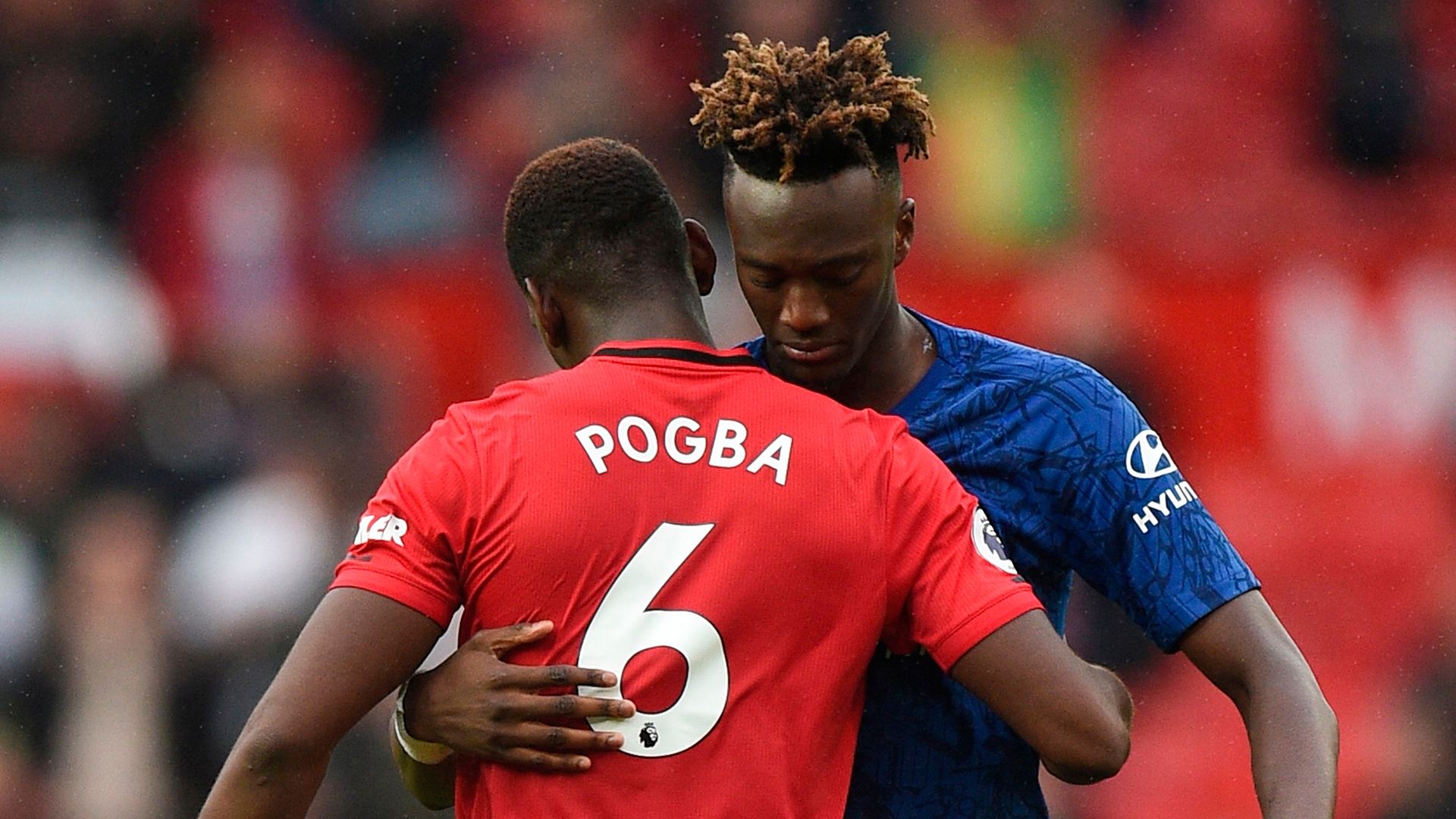 Paul Pogba Tammy Abraham Man Utd Chelsea