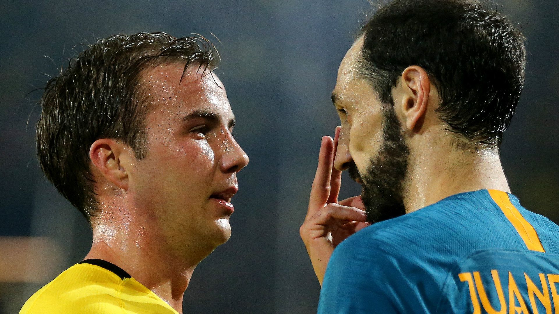 MARIO GÖTZE BORUSSIA DORTMUND JUANFRAN ATLETICO MADRID UEFA CHAMPIONS LEAGUE 2410218