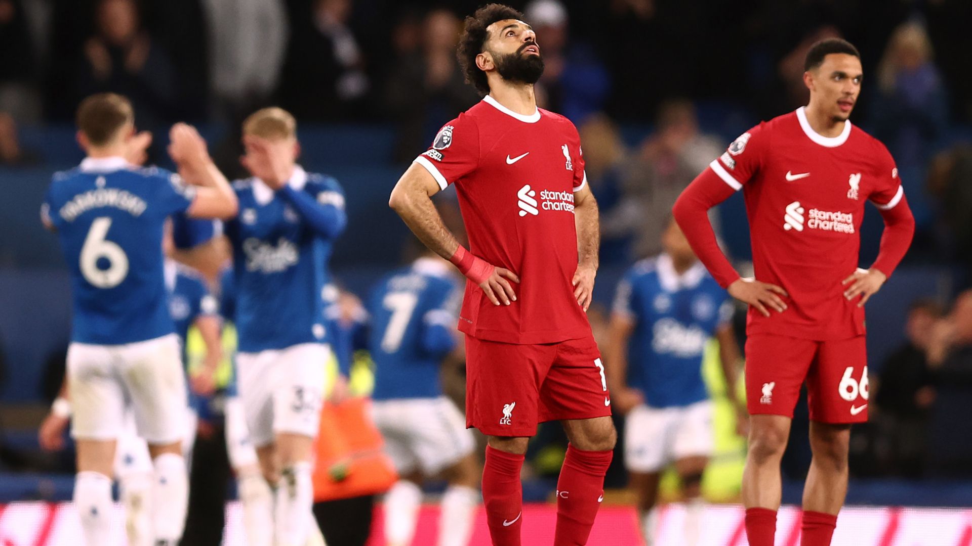 Mohamed Salah Liverpool Everton 2023-24