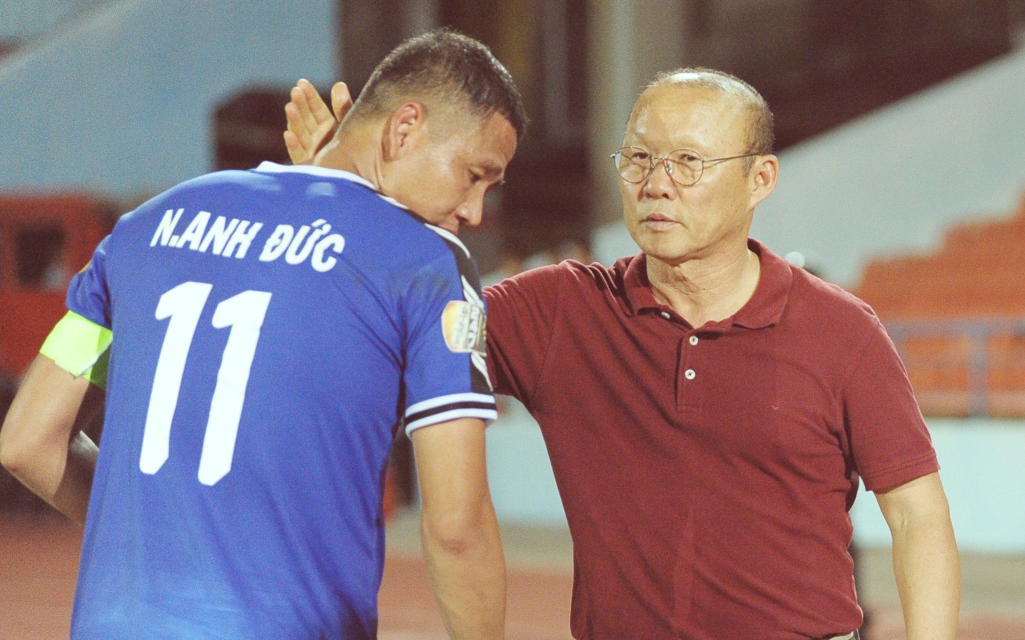 Nguyen Anh Duc Park Hang-seo Becamex Binh Duong V.League 2019
