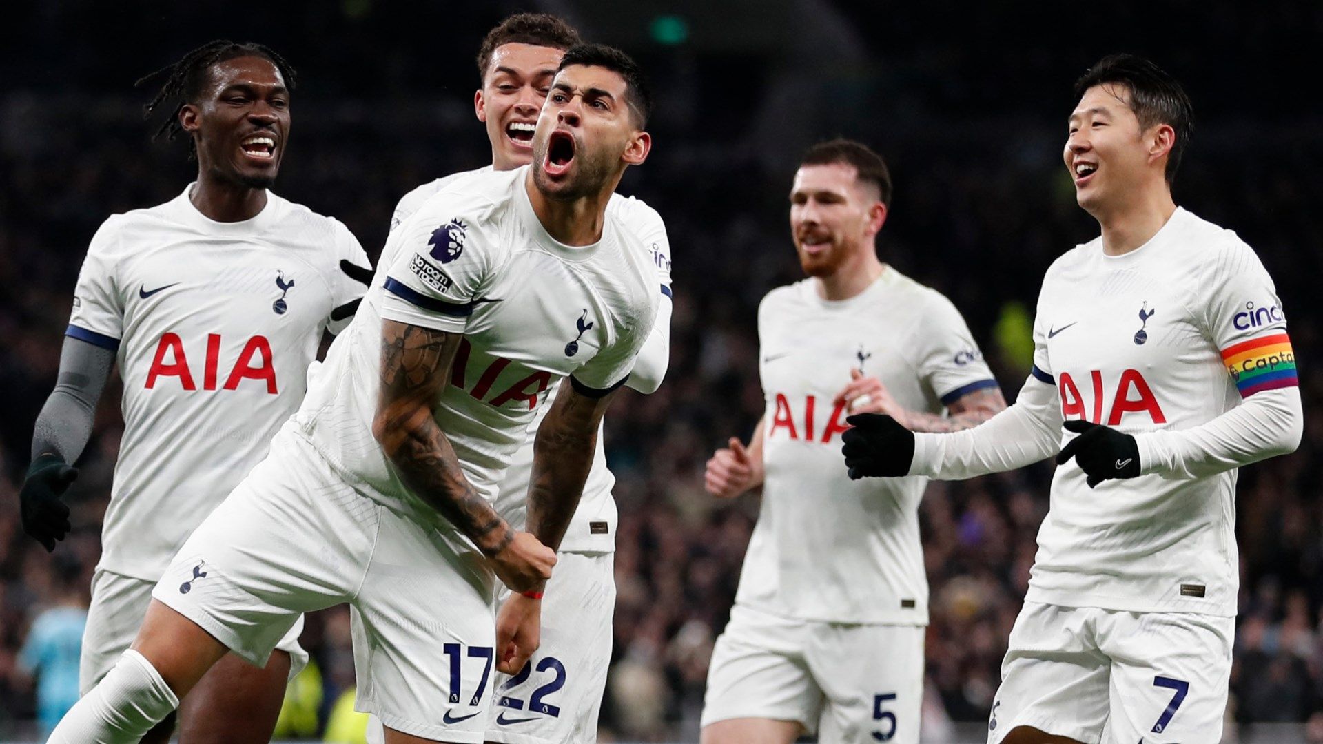 Cristian Romero Tottenham 2023-24