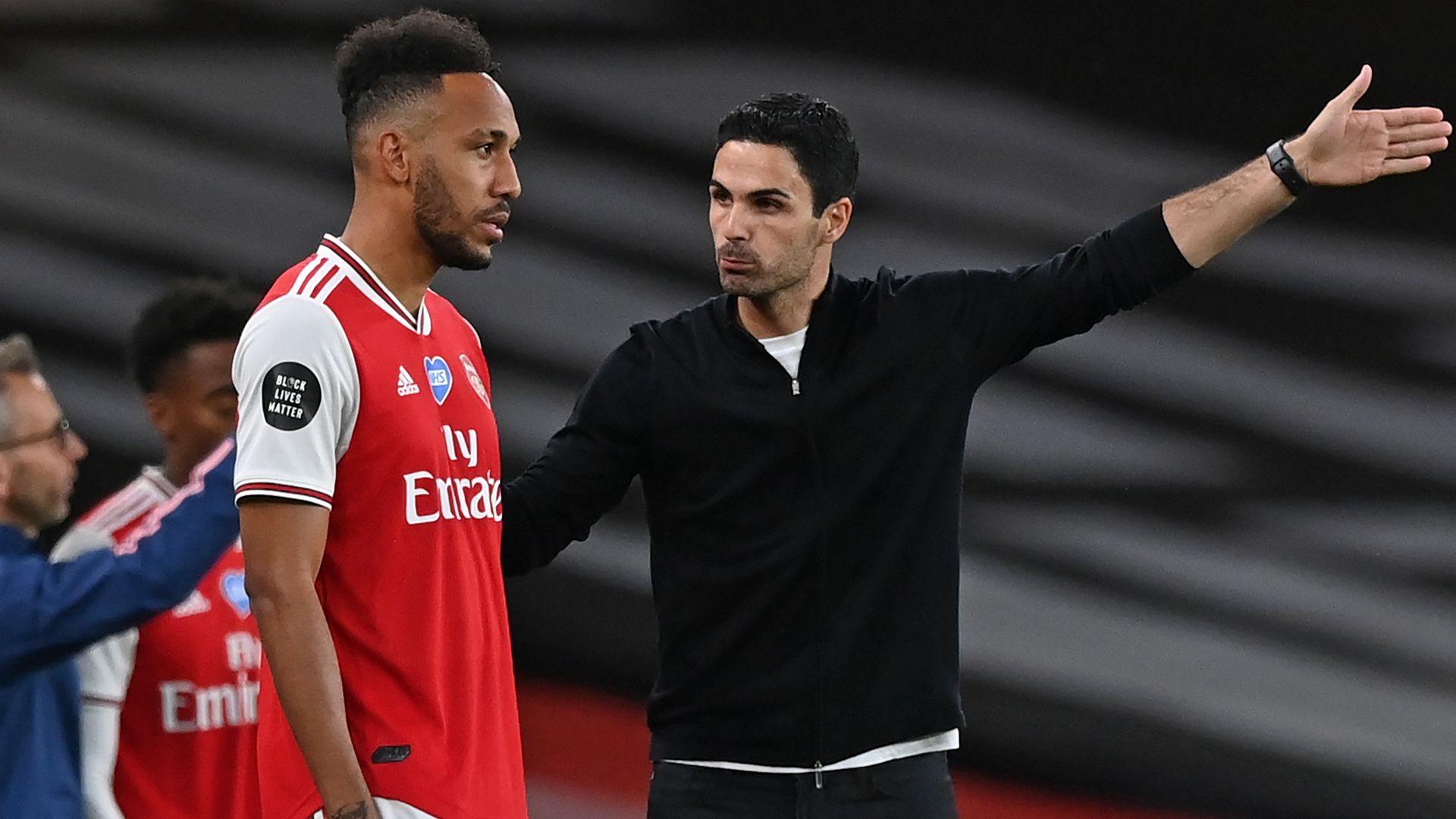 Pierre-Emerick Aubameyang Mikel Arteta Arsenal 2019-20