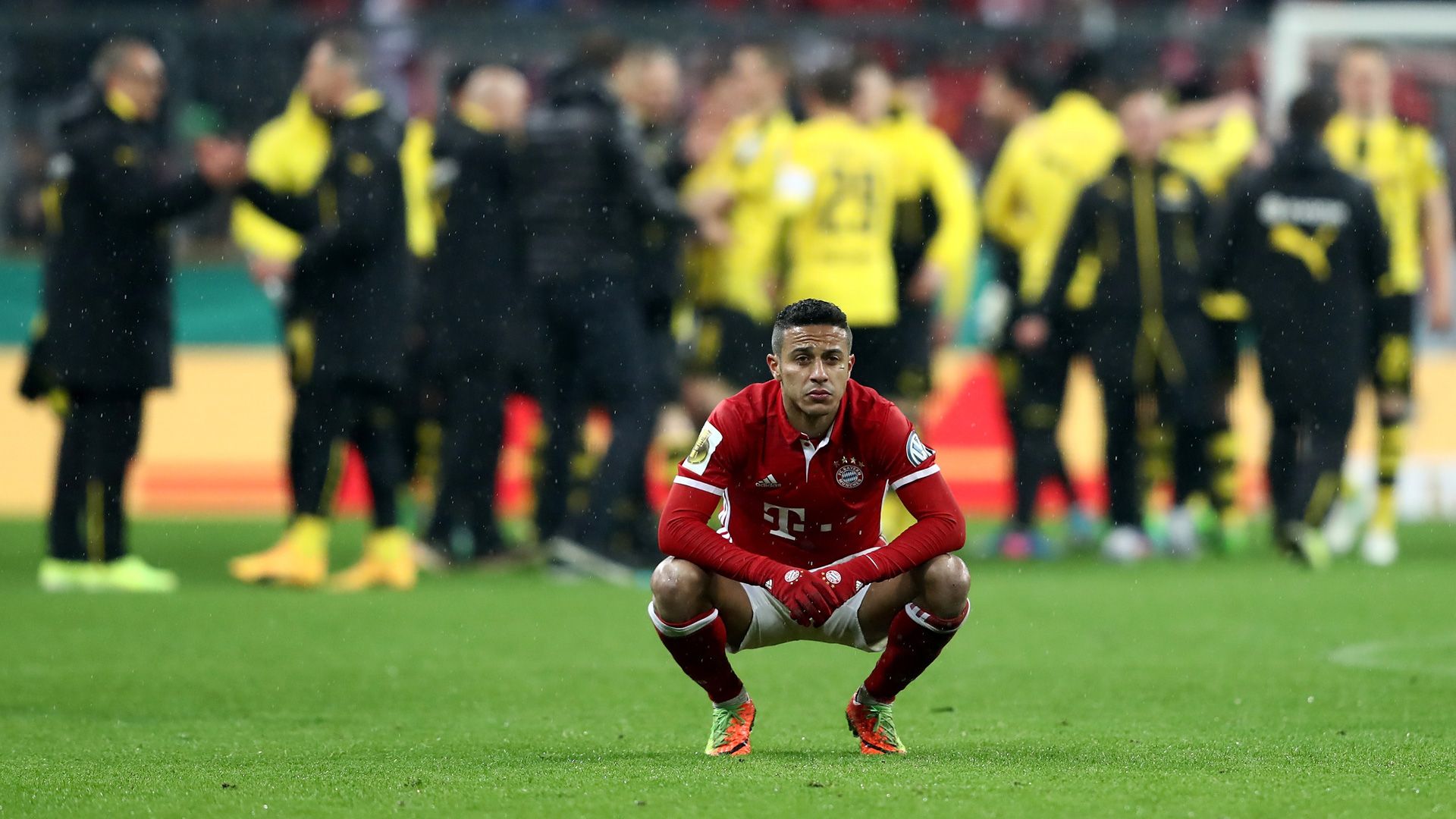 Thiago Bayern Borussia Dortmund 26042017