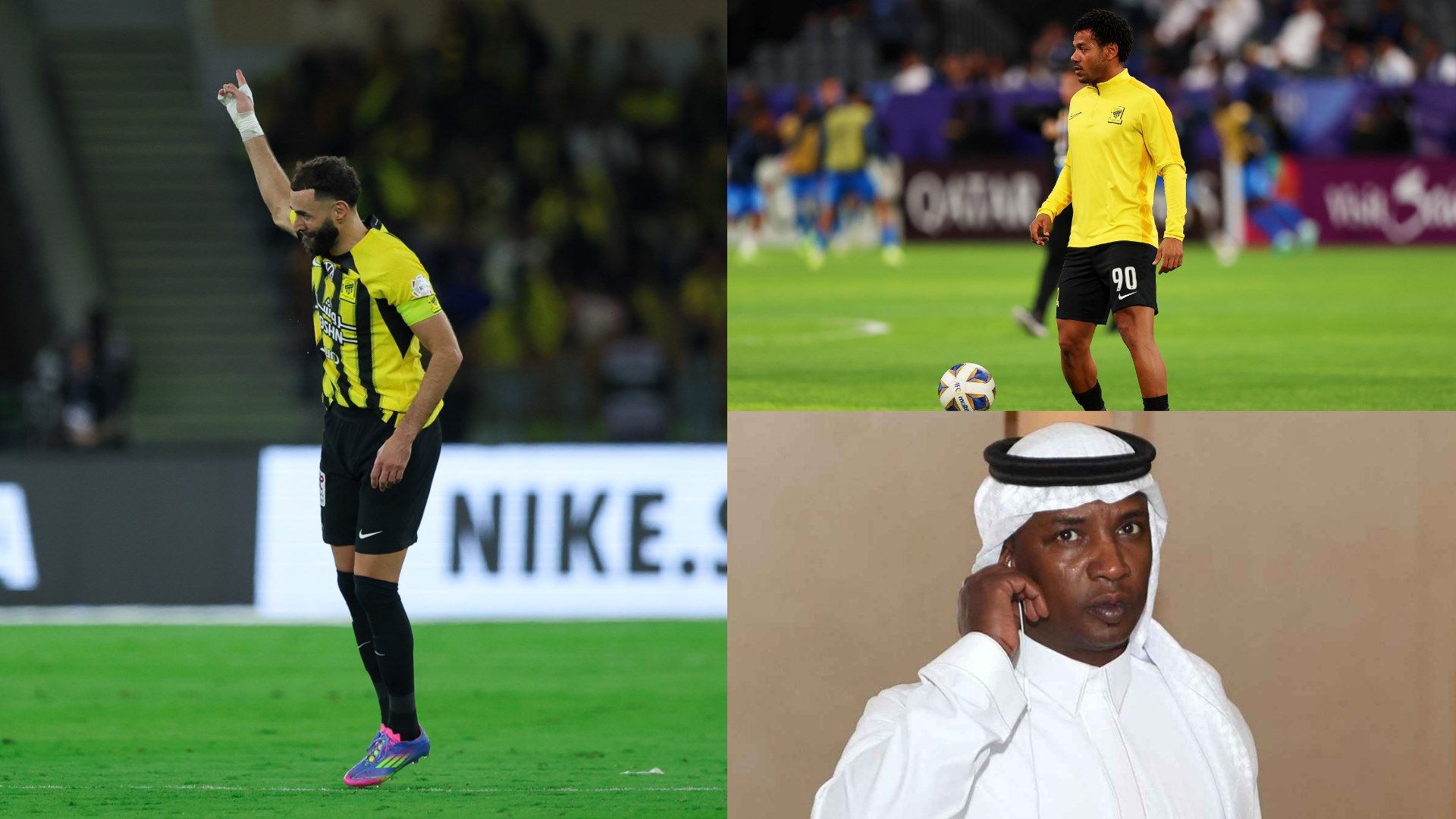 Karim Benzema Ittihad Romarinho Mohamed Noor Ittihad