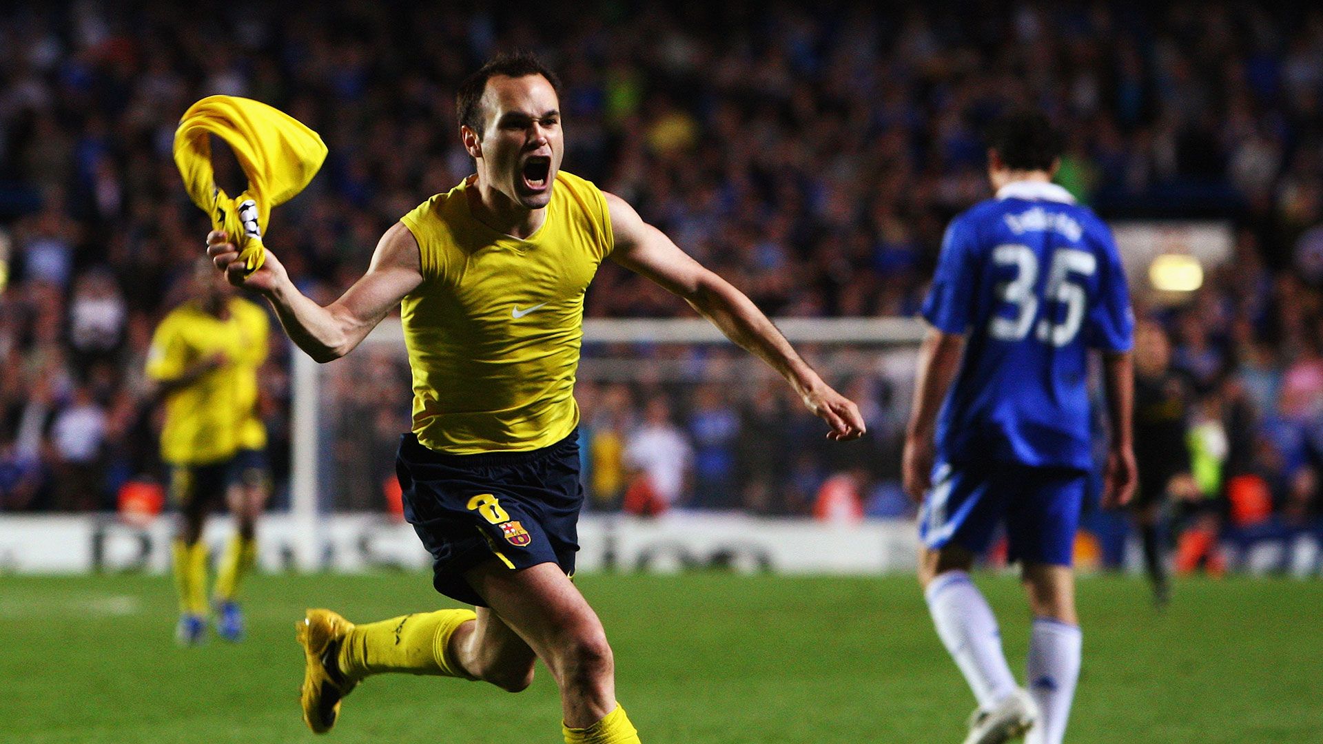 Andres Iniesta Barcelona Champions League