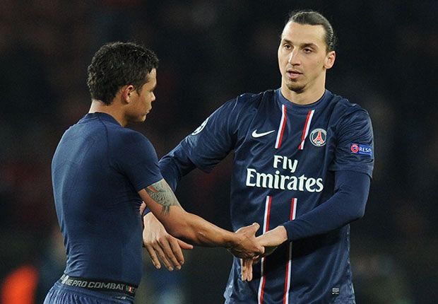 Thiago Silva & Zlatan Ibrahimovic, Paris Saint-German