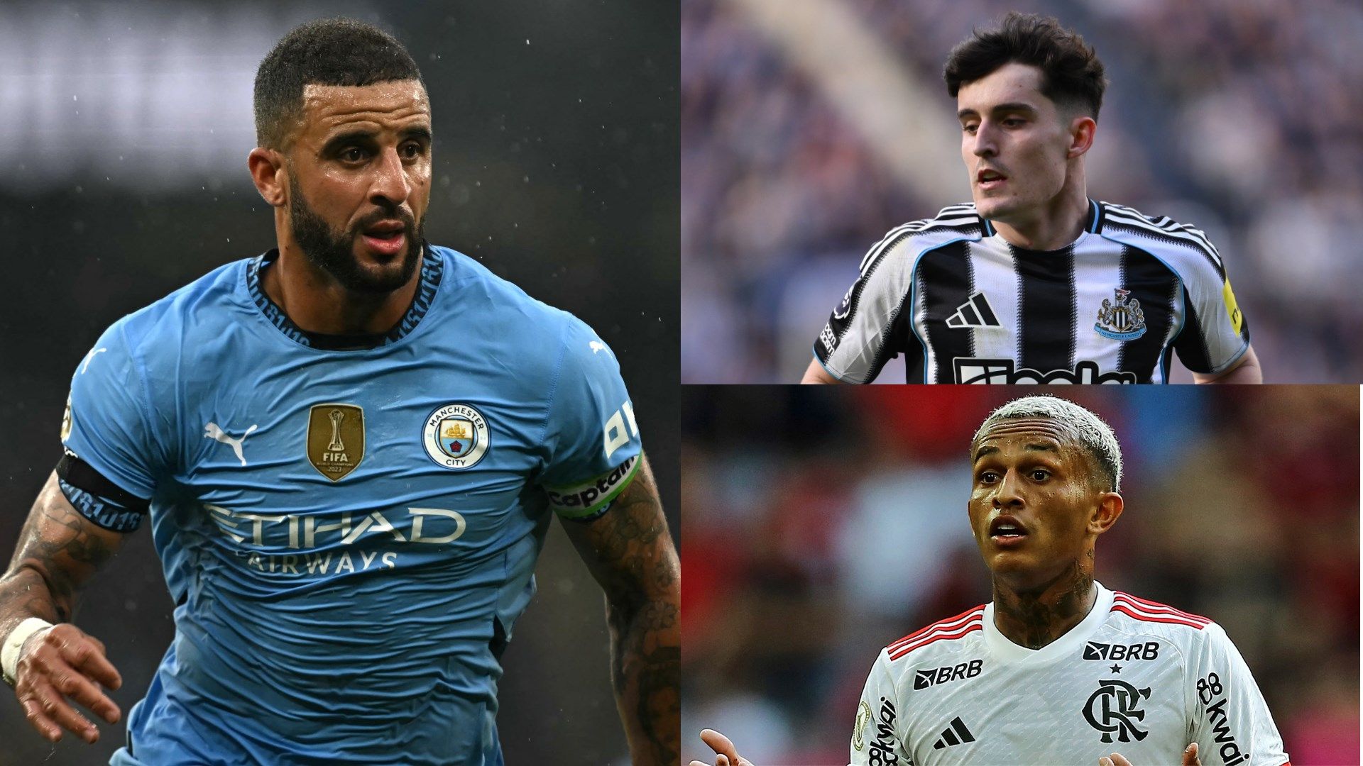 Man City's business isn't done yet! Pep Guardiola's side chasing Tino Livramento from Newcastle and Wesley from Flamengo to replace Kyle Walker at right-back | Goal.com UK