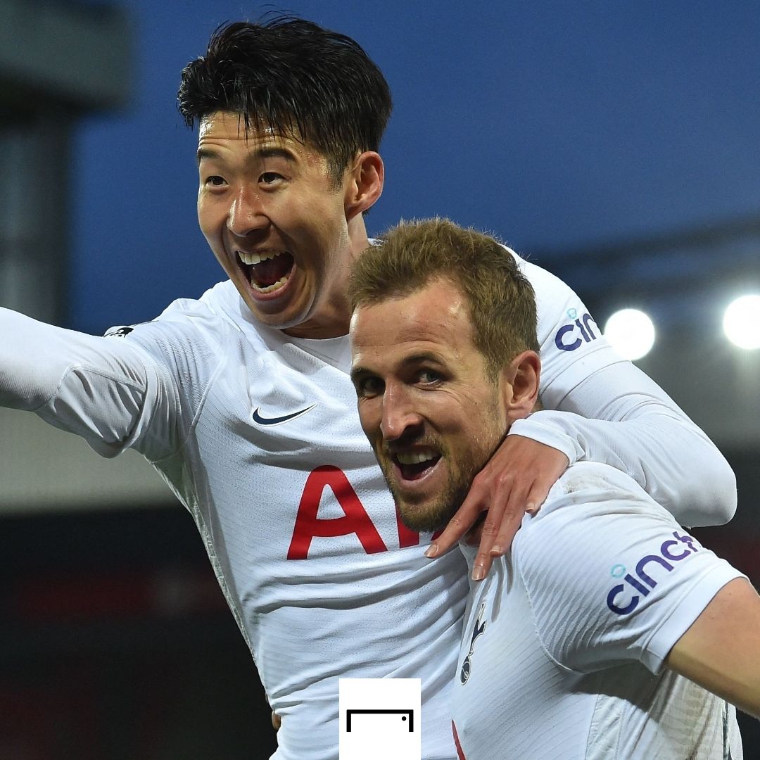 Son Heung-min Harry Kane Tottenham GFX
