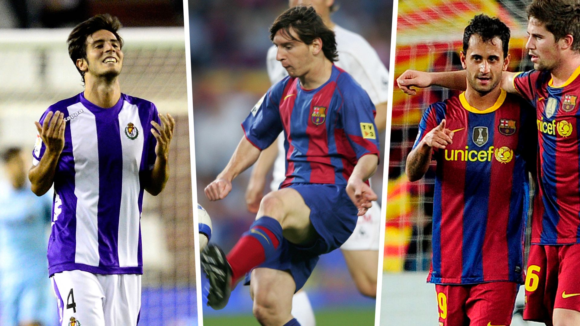 Marc Valiente Lionel Messi Victor Vazquez